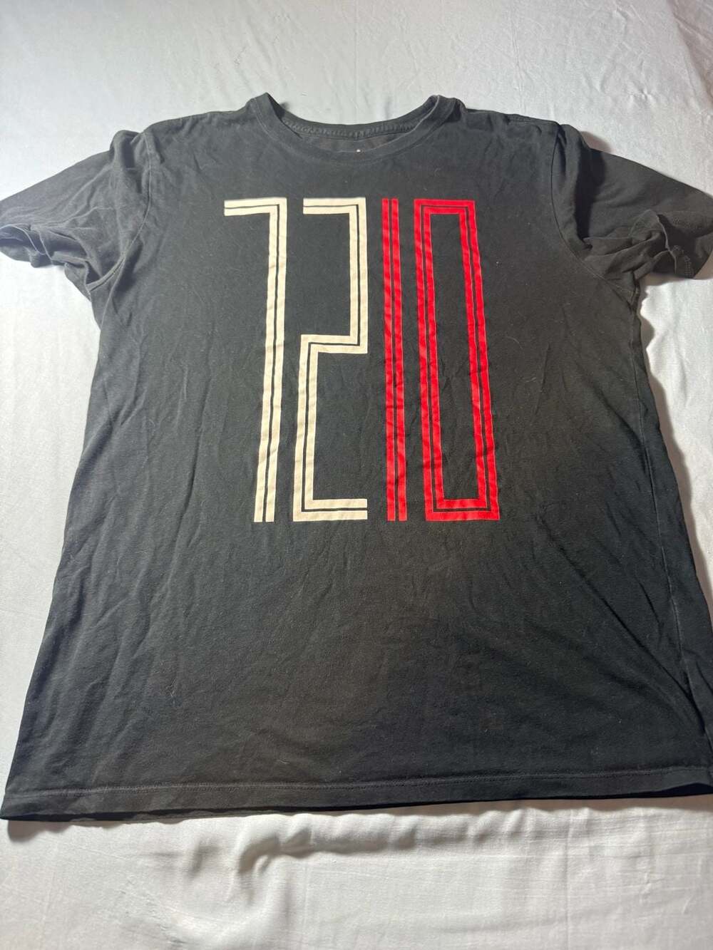 Air Jordan 72-10 Men's Black T-Shirt Size L